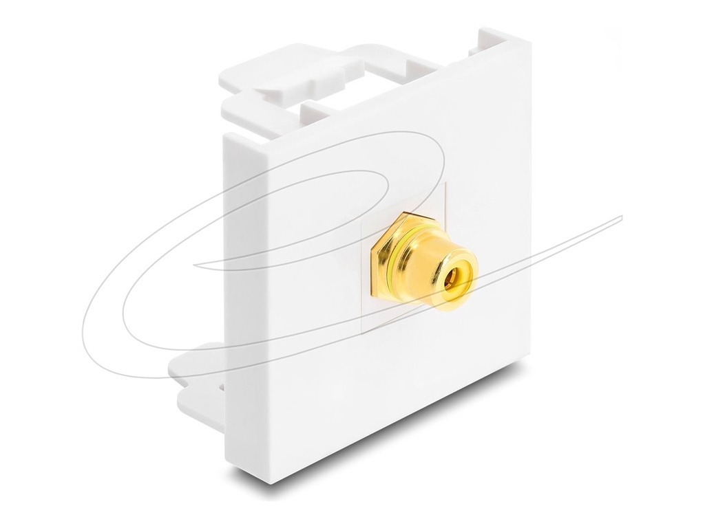 Delock Easy 45 - Einrastmodul - vergoldet