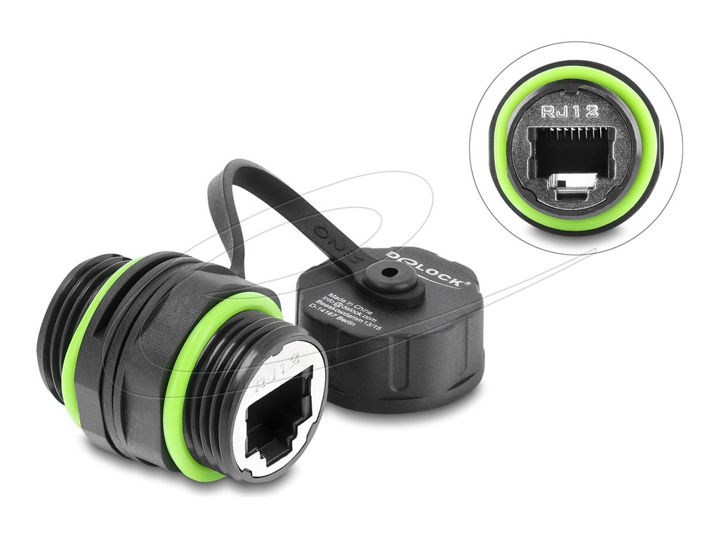 Delock Netzwerkkoppler - RJ-12 (W) zu RJ-12 (W)