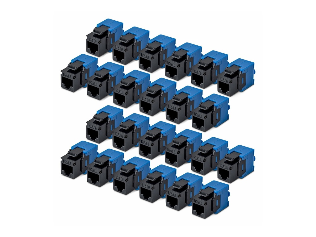 StarTech.com CAT6 KEYSTONE JACK 24-PACK - Netzwerk - CAT 6
