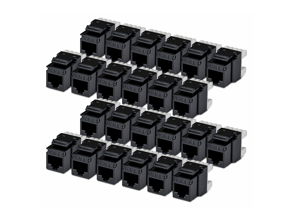 StarTech.com CAT6 KEYSTONE JACK 24-PACK - Netzwerk - CAT 6