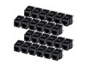 StarTech.com Cat6 Keystone Jack 24-Pack RJ45 Ethernet Jacks UTP Wall - Netzwerk - CAT 6