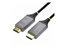 StarTech.com Startech - Ultra High Speed - HDMI-Kabel - HDMI männlich zu HDMI männlich - 15 m - Hybrid Kupfer/Kohlefaser - Schwarz - Active Optical Cable (AOC)