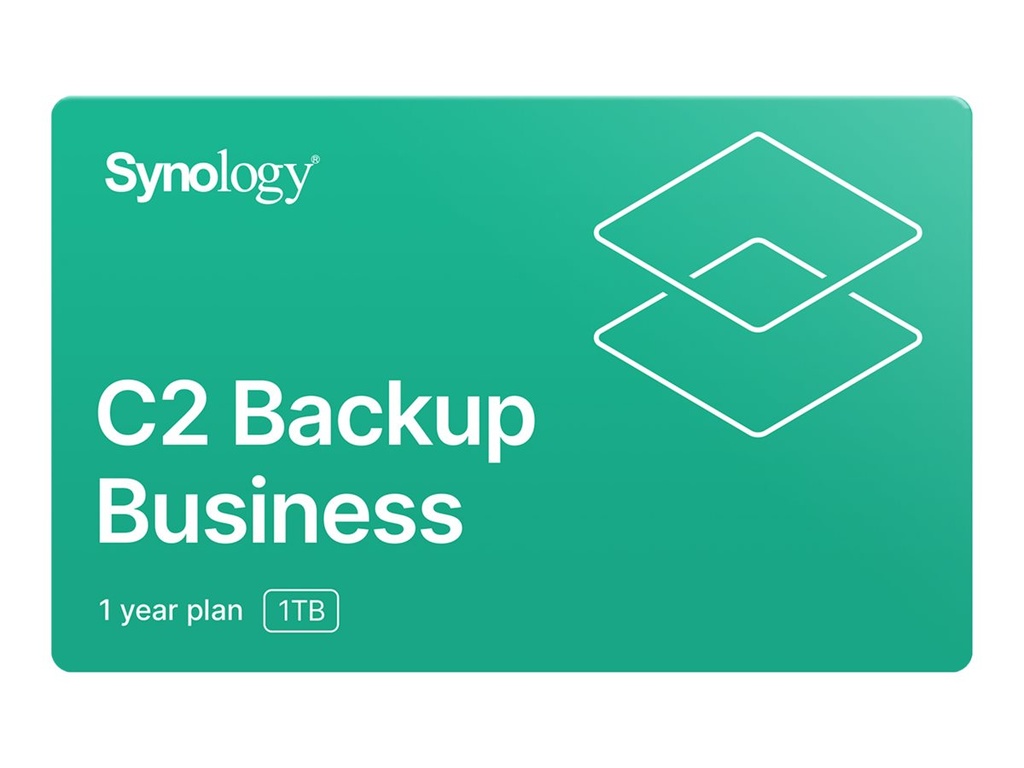 [C2 BACKUP BUSINESS 1TB-1Y] Synology C2 Backup - Abonnement-Lizenz (1 Jahr)