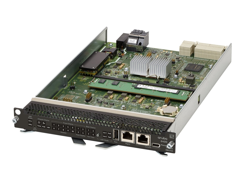 HPE Aruba 6400 Management Module - Netzwerk-Verwaltungsgerät