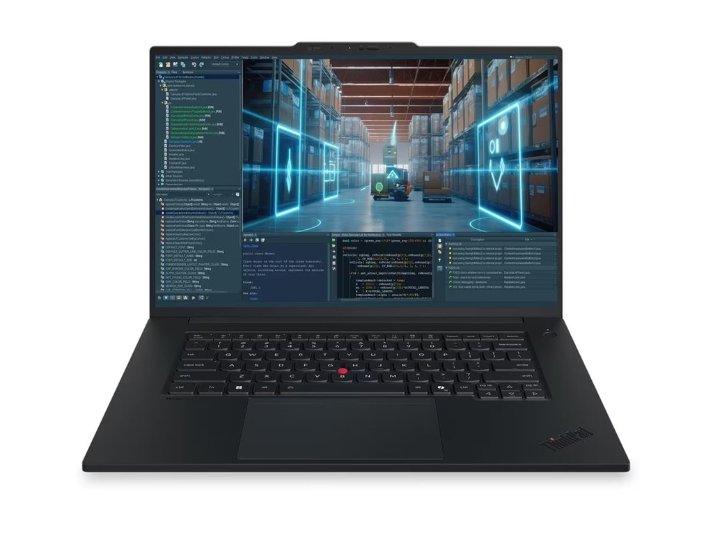 Lenovo ThinkPad P1 Gen 9 21UE - Intel Core Ultra 7 366H / 2 GHz - Win 11 Pro - RTX PRO 1000 Blackwell - 32 GB RAM - 1 TB SSD TCG Opal Encryption 2, NVMe, Performance - 40.6 cm (16")