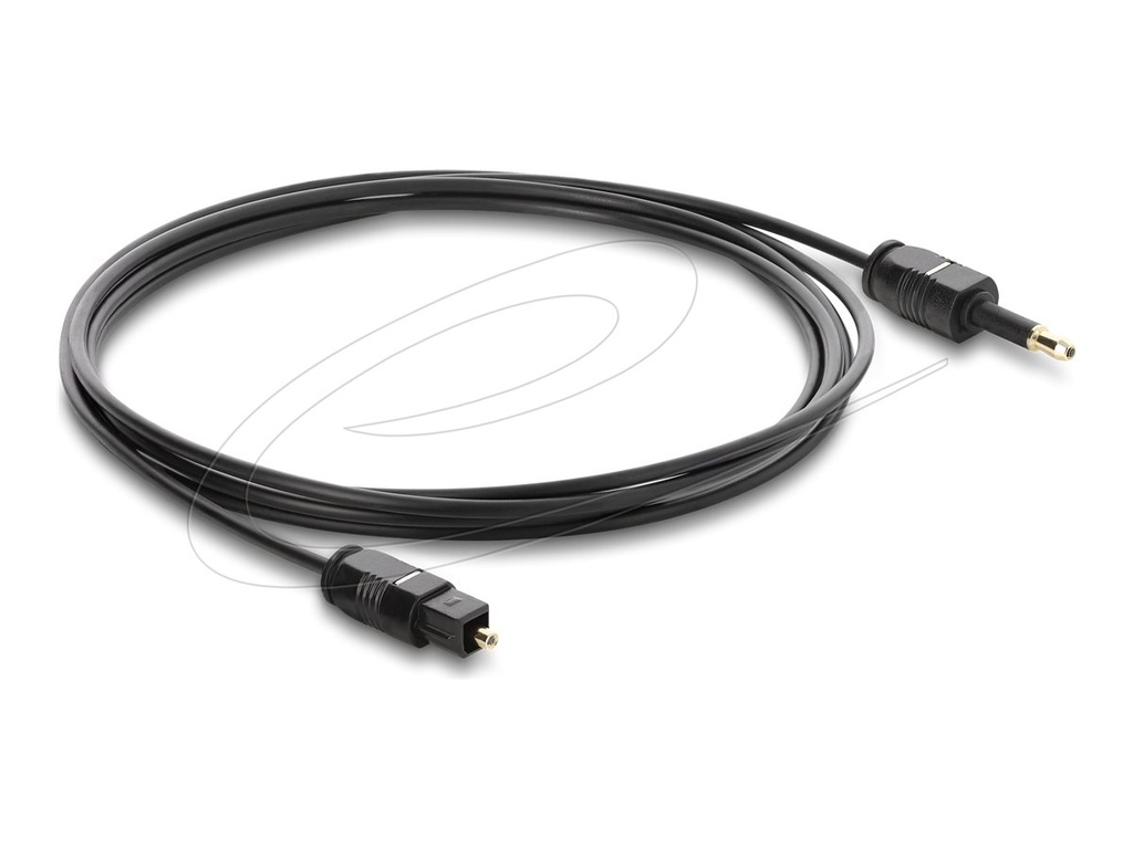 Delock Digitales Audio-Kabel (optisch) - Mini-TOSLINK männlich zu TOSLINK weiblich