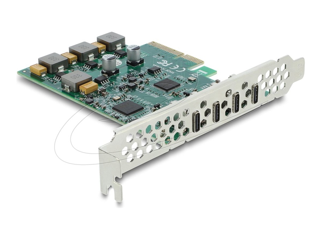 Delock Serieller Adapter - PCIe 3.0 x4 Low-Profile