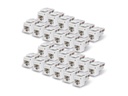 StarTech.com Cat6 Keystone Jack 24-Pack 90-Deg 110 - Netzwerk - CAT 6