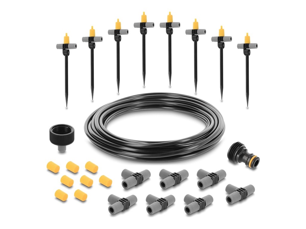 [20999] Delock Micro-Drip-System Set - 26 Stücke - Schwarz