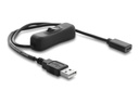 Delock Stromkabel - USB (M) zu USB-C (W) - 5 V