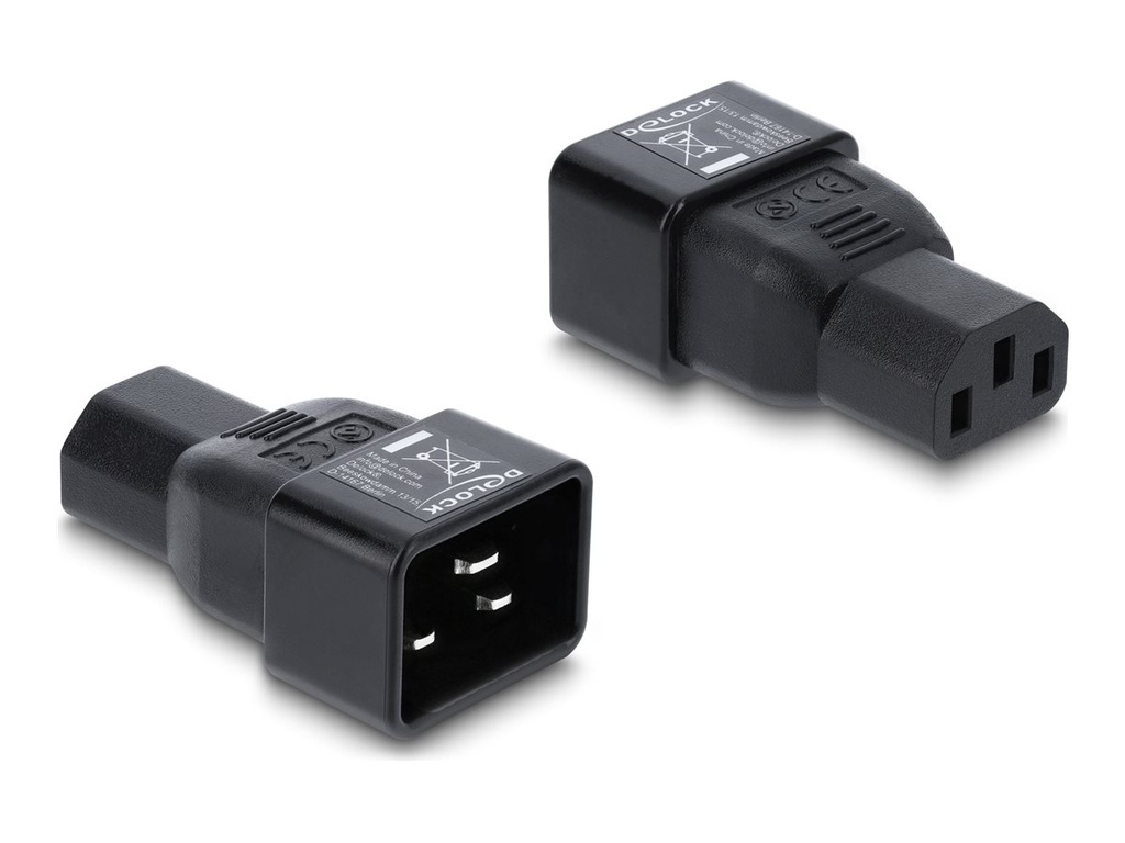 [80657] Delock Netzteil - IEC 60320 C20 zu power IEC 60320 C13