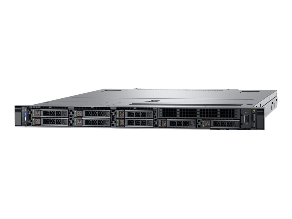 Dell PowerEdge R6525 - Server - Rack-Montage - 1U - zweiweg - 1 x EPYC 7443P / 2.85 GHz - RAM 32 GB - SAS - Hot-Swap 6.4 cm (2.5")