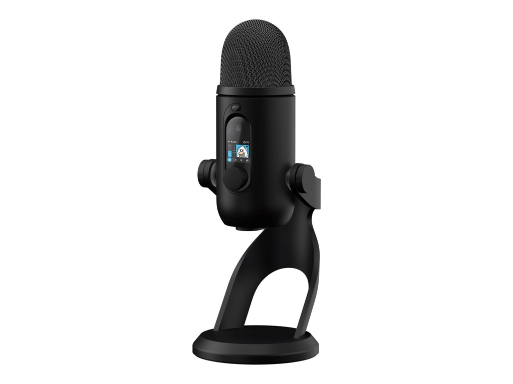 Logitech G Yeti 2 - Mikrofon - USB - Schwarz