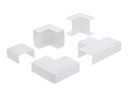 Delock Kabelkanalverbinder-Set - für 40 x 19 mm, 5 Stück