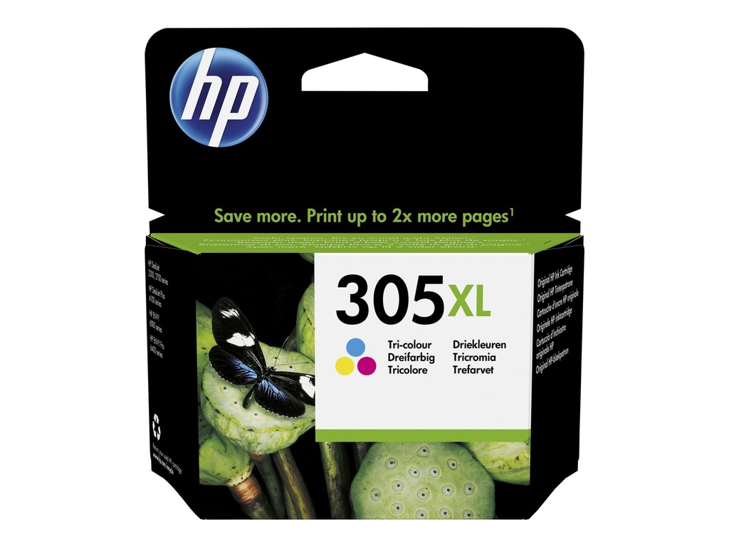 [3YM63AE#LS1] HP 305XL - 5 ml - Hohe Ergiebigkeit - Farbe (Cyan, Magenta, Gelb)
