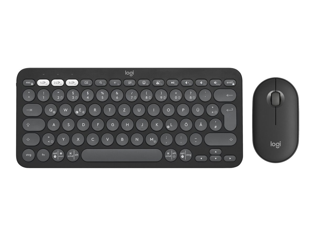 [920-012257] Logitech Pebble 2 Combo - Tastatur-und-Maus-Set