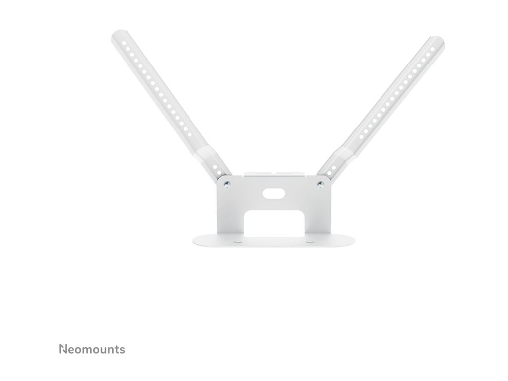 Neomounts AV35-726WH1 - Befestigungskit - für Soundbar - easy installation - Stahl - weiß - Bildschirmgröße: bis zu 190,5 cm (bis zu 75")