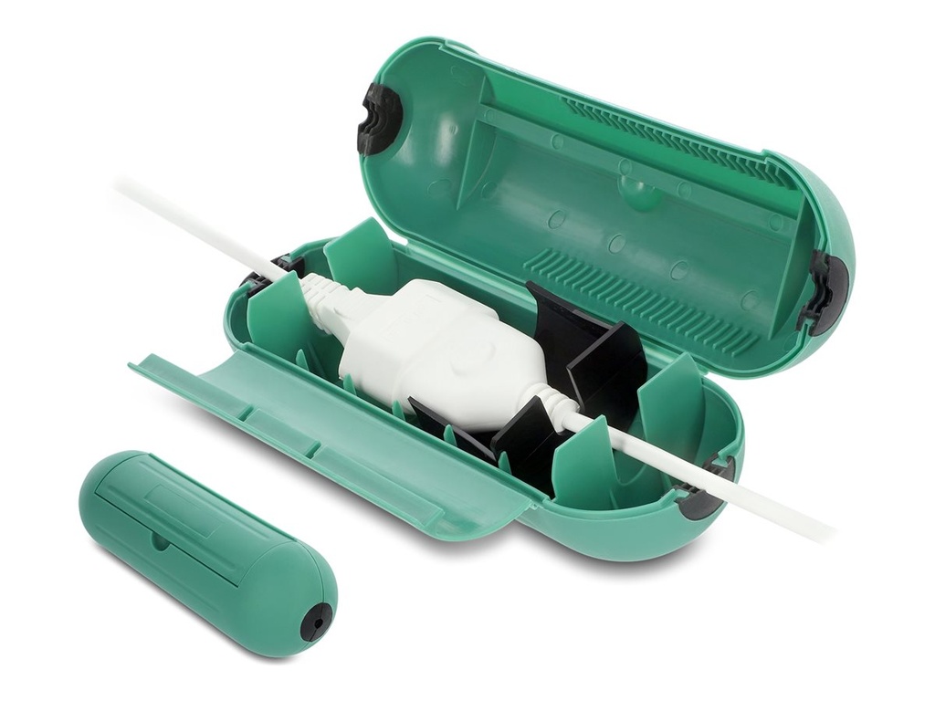 [91733] Delock Anschlusspunkt-Schutzbox - for cable connections, IP44, with hanging hook