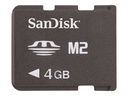 SanDisk Flash-Speicherkarte - 4 GB - Memory Stick Micro (M2)