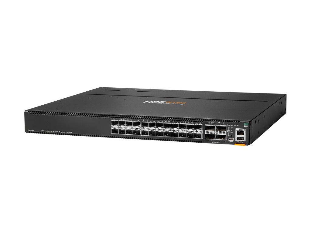 HPE Aruba Networking CX 8100 24p SFP+ 25G 4p