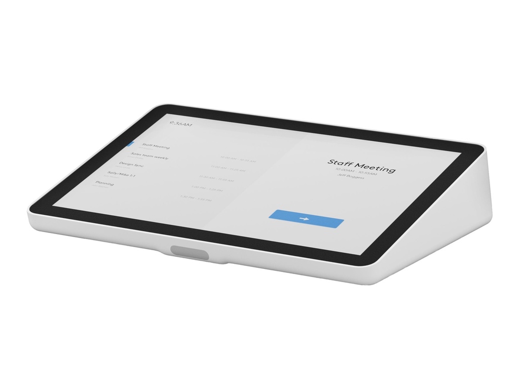 [952-000292] Logitech Tap IP 2 - Touch Controller - Zertifiziert für Microsoft Teams-Räume, Zertifiziert für Zoom Rooms, Google Meet-zertifiziert