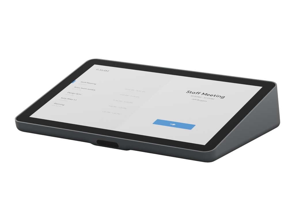 [952-000289] Logitech Tap IP 2 - Touch Controller - Zertifiziert für Microsoft Teams-Räume, Zertifiziert für Zoom Rooms, Google Meet-zertifiziert