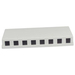 Synergy 21 Keystone Modulträger Patchpanel für 8x TP-Modul Aufputz weiss ABS