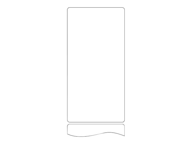 Zebra Z-Ultimate 3000T - Weiß - 75 x 150 mm 553 Etikett(en) (1 Rolle(n)