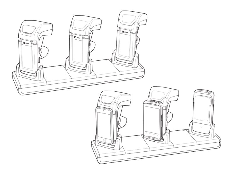 Zebra Universal Cradle - Ladestation für Barcode-Scanner