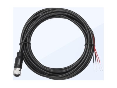 Zebra Stromkabel - M12 (4-polig) (M) zu ohne