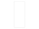Zebra Z-Perform 1000D - Papier - matt - permanenter Acrylklebstoff - unbeschichtet - weiß - 80 x 195 mm - 60 g/m² - 372 Etikett(en) (1 Rolle(n)