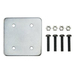 Zebra ProClip Steel Dashboard Backer Plate M5 AMPS Holes Fasteners.