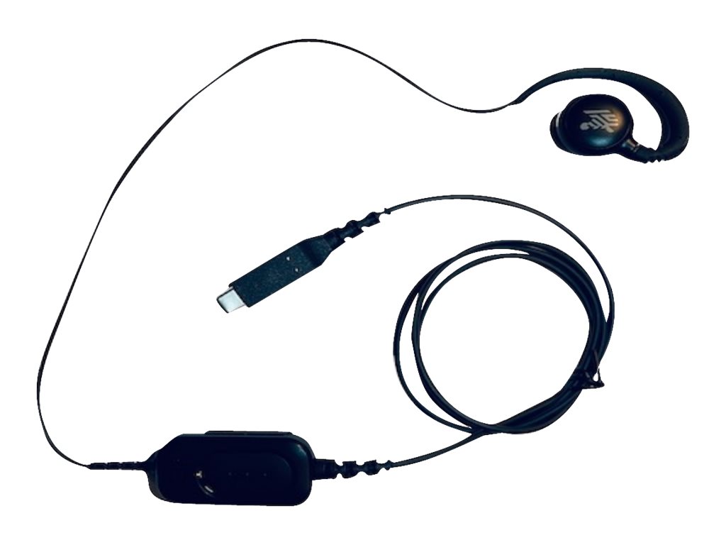Zebra Headset - Ohrstöpsel - über dem Ohr angebracht