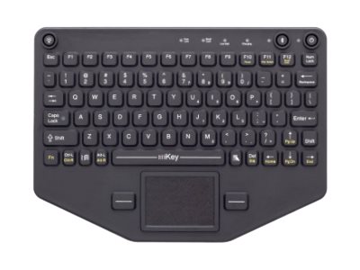 [420007] Zebra iKey - Rugged - Tastatur - mit Touchpad - USB
