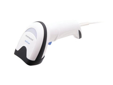Datalogic QUICKSCAN D2590, 2D, WHT, USB KIT, STAND