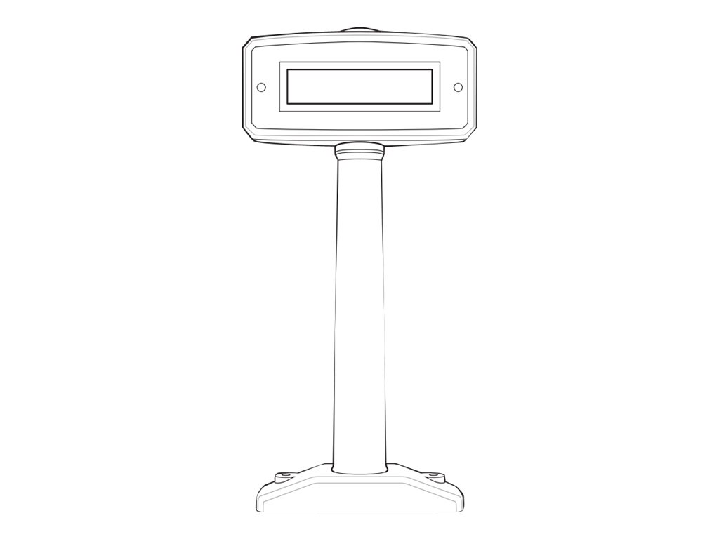 Zebra Barcodescanner-Ferndisplay - für Zebra