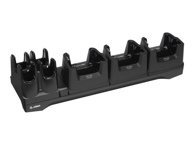 [CR40-3S4T-TC2-G-02] Zebra Ladeschale - multi slot, 3 device, 4