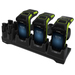 [CR90-3S4T-TC2-M-01] Zebra D90 3 Device Slots/4 Toaster Slots Cradl