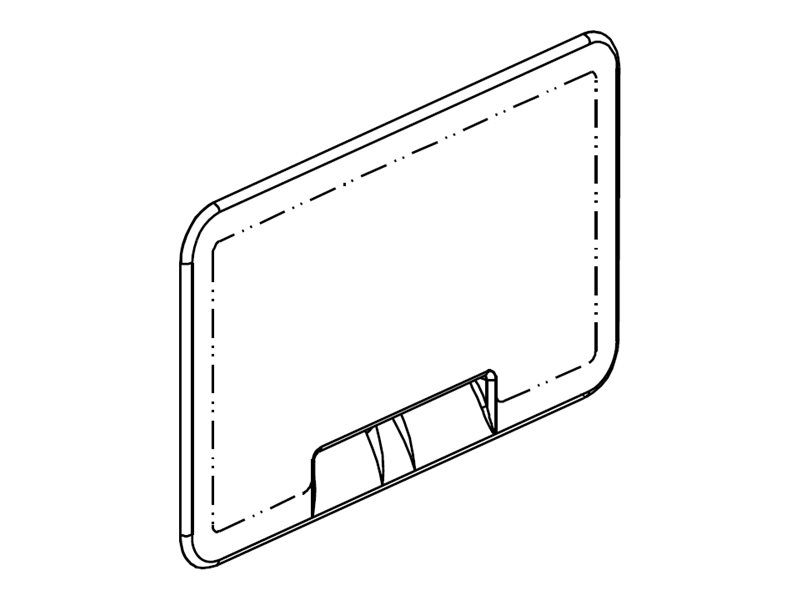 HONEYWELL Mediengehäuse mit Aussparung