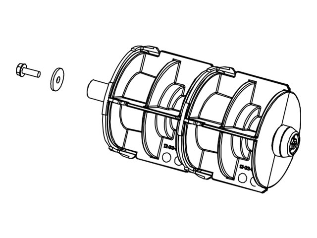 HONEYWELL Medienzufuhr-Hub-Einheit
