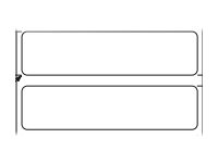 Zebra Z-Perform 1000D - Permanenter Klebstoff - 50.8 x 12.7 mm 4650 Etikett(en) (1 Rolle(n)