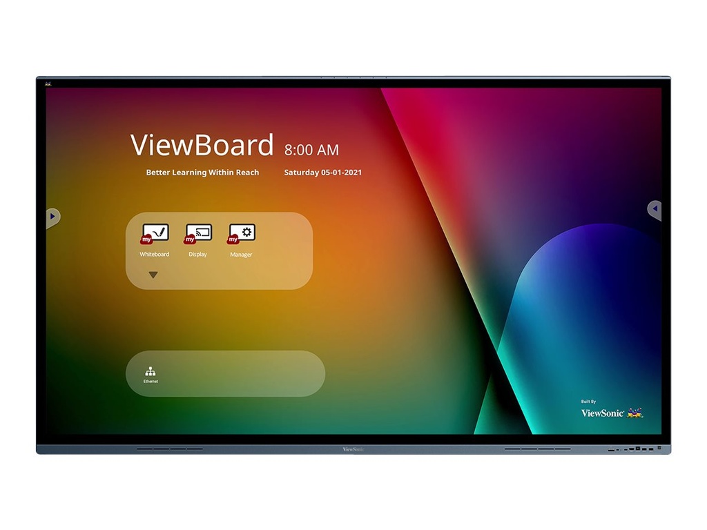 ViewSonic ViewBoard IFP8662 - 218 cm (86") Diagonalklasse LCD-Display mit LED-Hintergrundbeleuchtung - interaktiv - 4K UHD (2160p)