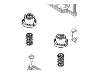 HONEYWELL Ersatzteilkit - Schwarz, Silber