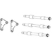 Zebra Kit Vorschubwalzen (Packung mit 3)