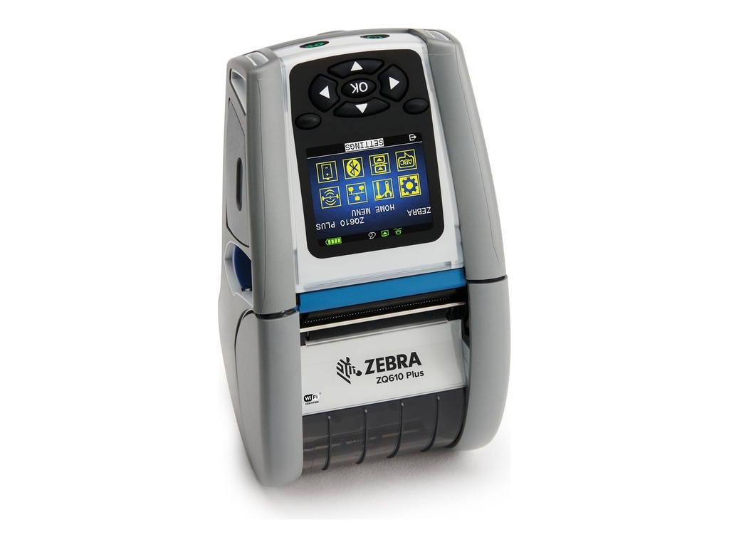 [ZQ61-HUFAE04-00] Zebra ZQ600 Series ZQ610 Plus-HC - Etikettendrucker - Thermodirekt - Rolle (5,54 cm)
