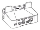 Zebra Rugged Communication and Charge Cradle - Docking Cradle (Anschlußstand)