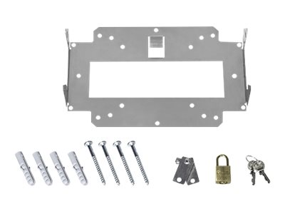 Lancom Wall Mount + Lock (LN) - Montagesatz für Netzwerkgeräte - Deckenmontage möglich, geeignet für Wandmontage (Packung mit 10)