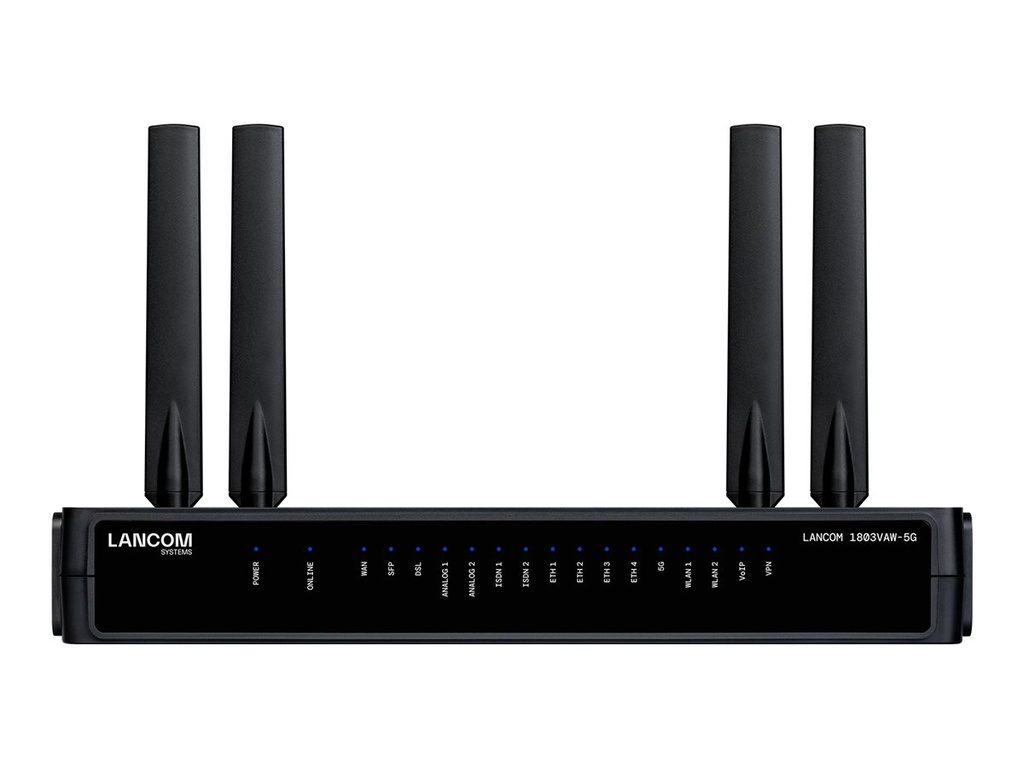 Lancom 1803VAW-5G - SD-WAN Gateway - mit VDSL, 5G und Wi-Fi 6
