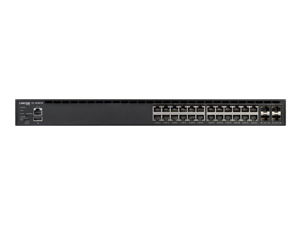 [61885] Lancom XS-4530YUP - Switch - stapelbar, Multi-Gigabit, für mittelgroße, datenintensive Infrastrukturen - L3 - managed - 12 x 100/1000/2.5G (PoE++)