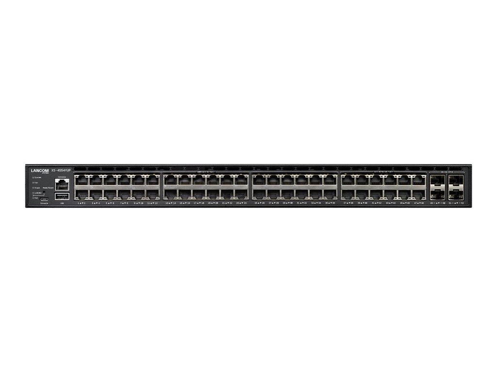 [61886] Lancom XS-4554YUP - Switch - stapelbar, Multi-Gigabit, für große anspruchsvolle Infrastrukturen - L3 - managed - 36 x 100/1000/2.5G (PoE++)